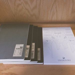 [Unused] Muji&Swarovski Notebook Collection